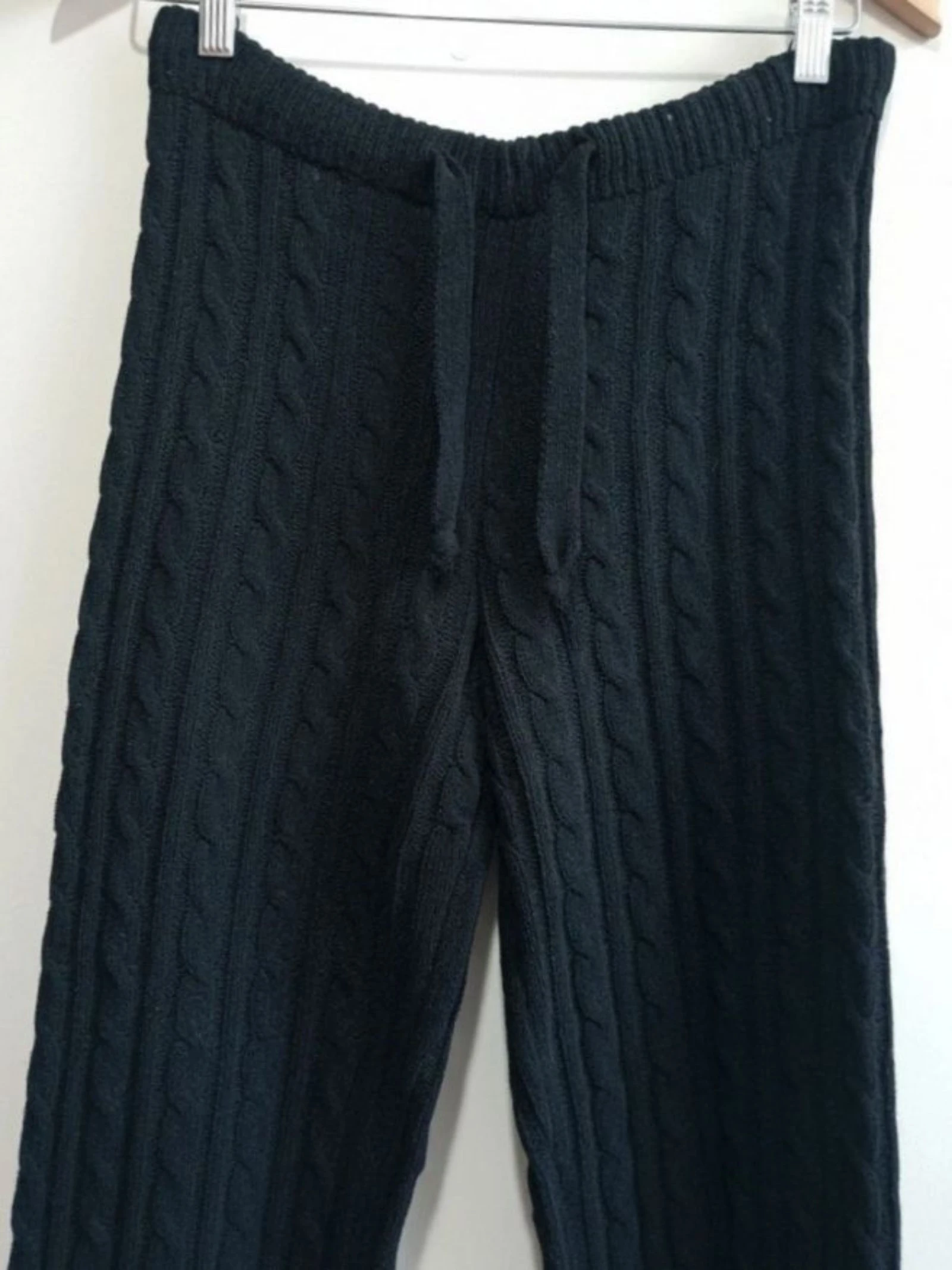 Pantalón de punto ochos Calzedonia Coquette Cable Knit Joggers Slim Lounge Pants  – photo 5